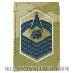 上級曹長（Senior Master Sergeant）[OCP/宇宙軍階級章/ベルクロ付パッチ]の画像