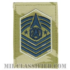 宇宙軍最先任上級曹長（Chief Master Sergeant of the Space Force）[OCP/宇宙軍階級章/ベルクロ付パッチ]の画像