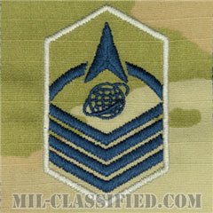 曹長（Master Sergeant）[OCP/宇宙軍階級章/チェスト用/縫い付けパッチ]の画像