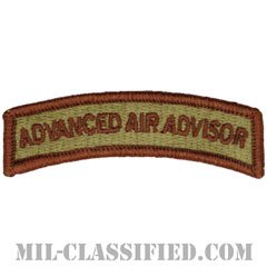 アドバンスド エア アドバイザータブ（上級空軍軍事顧問) （Advanced Air Advisor Tab）[OCP/メロウエッジ/ベルクロ付パッチ]の画像