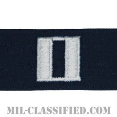 大尉（Lieutenant）[カバーオール/海軍階級章/生地テープパッチ/ペア（2枚1組）]の画像
