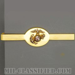 海兵隊将校タイクリップ（USMC Officer, Tie Clasp/Tie Clip）[ネクタイピン/ゴールド/中古1点物]の画像