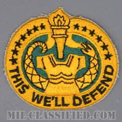 教育係軍曹識別章（Drill Sergeant Identification Badge）[カラー/カットエッジ/パッチ]の画像