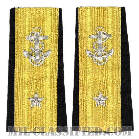 准将 (下級少将)（Rear Admiral Lower Half (RDML)）[ショルダー階級章/ペア（2枚1組）]画像