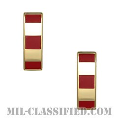 准尉 (CWO-2)（Chief Warrant Officer 2）[カラー/コート用レギュラーサイズ/海兵隊階級章/バッジ/ペア（2個1組）]の画像