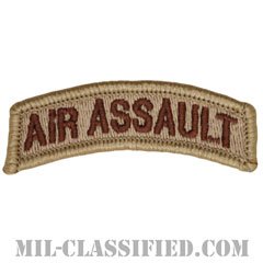 エアアサルトタブ（Air Assault Tab）[デザート/メロウエッジ/パッチ]の画像