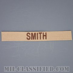 SMITH [デザート/ブラウン刺繍/ネームテープ/パッチ]の画像