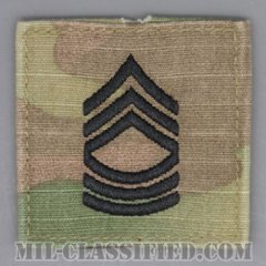 曹長（Master Sergeant (MSG)）[OCP（7C）/階級章/ベルクロ付パッチ/中古1点物]の画像