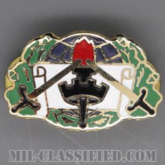 第364民事活動旅団（364th Civil Affairs Brigade）[カラー/クレスト（Crest・DUI・DI）バッジ/中古1点物]の画像