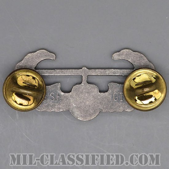 空中突撃章 (エアアサルト)（Air Assault Badge）[カラー/1960s/燻し銀（銀張り・Silver Filled）/バッジ/中古1点物]画像