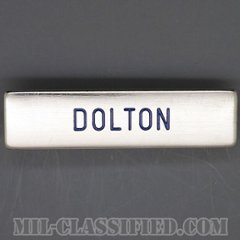 DOLTON [アメリカ空軍用ネームプレート（名札）/中古1点物]の画像