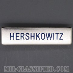 HERSHKOWITZ [アメリカ空軍用ネームプレート（名札）/中古1点物]の画像