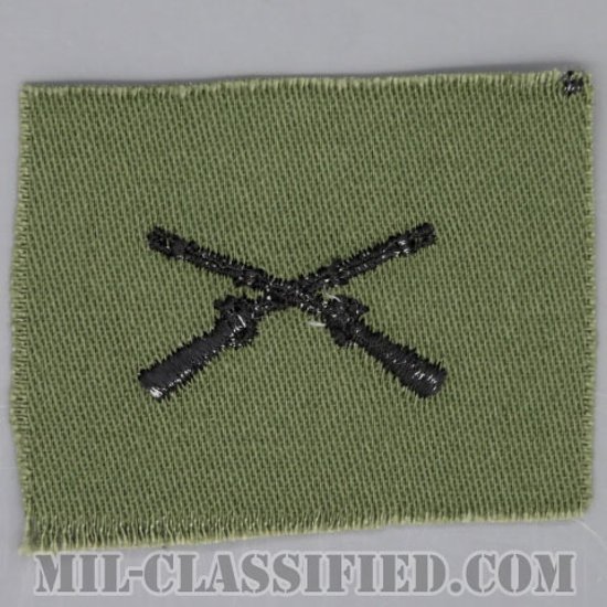 歩兵科章（Infantry Branch Insignia）[サブデュード/兵科章/1960s/コットン100％/パッチ/1点物]画像