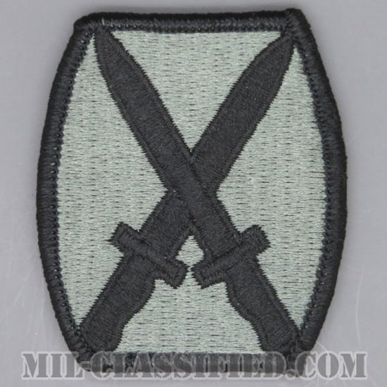 第10山岳師団（10th Mountain Division）[UCP（ACU）/メロウエッジ/ベルクロ付パッチ/中古1点物]画像