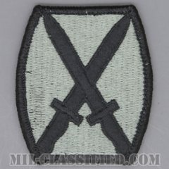 第10山岳師団（10th Mountain Division）[UCP（ACU）/メロウエッジ/ベルクロ付パッチ/中古1点物]の画像