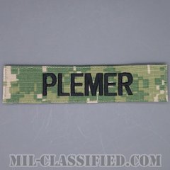 PLEMER [NWU Type3（AOR2）/海軍ネームテープ/ベルクロ付パッチ]の画像