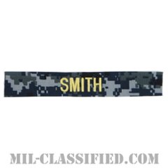 SMITH [NWU Type1/ゴールド刺繍/海軍ネームテープ/生地テープパッチ]の画像