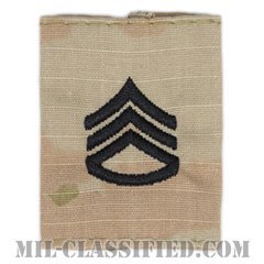 二等軍曹（Staff Sergeant (SSG)）[OCP（3C）/ゴアテックスパーカー用スライドオン階級章]の画像