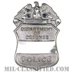 アメリカ国防総省民間警察章（Department of Defense, Civilian Police Badge）[カラー/鏡面仕上げ/バッジ（ピンバック）]の画像