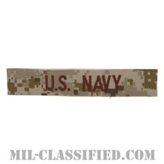 U.S.NAVY [NWU Type2（AOR1）/海軍ネームテープ/生地テープパッチ]の画像