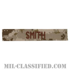SMITH [NWU Type2（AOR1）/海軍ネームテープ/生地テープパッチ]の画像