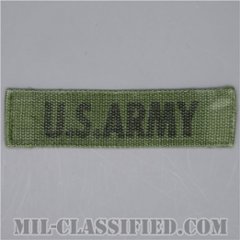 U.S.ARMY [サブデュード/コットンテープ/プリント/ネームテープ/パッチ/中古1点物]の画像