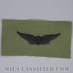 飛行士章 (ベーシック・パイロット)（Army Aviator (Pilot), Basic）[サブデュード/1960s/コットン100％/パッチ/1点物]の画像