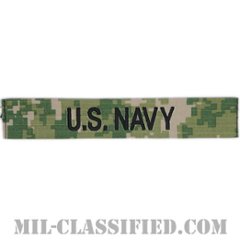 U.S.NAVY [NWU Type3（AOR2）/海軍ネームテープ/生地テープパッチ]の画像