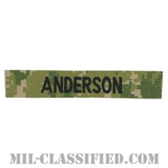 ANDERSON [NWU Type3（AOR2）/海軍ネームテープ/生地テープパッチ]の画像