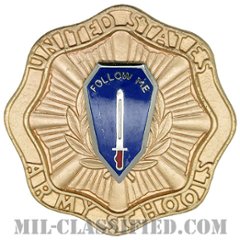 陸軍歩兵学校外国軍人指導者章（Infantry Schools Foreign Military Student Instructor Identification Badge）[カラー/バッジ]の画像