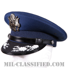 空軍将校（佐官）用制帽（Service Cap, Field Grade Officer）7 1/2（60cm）[ブルーサービスユニフォーム用制帽（サービスキャップ）/帽章付]の画像