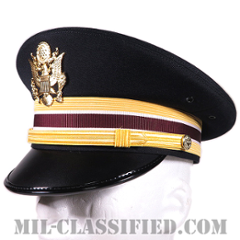 陸軍将校（尉官衛生科）用制帽（Service Cap, Company Grade Officer）7 1/8（57cm）[サービスユニフォーム（ASU）用制帽/帽章付]画像