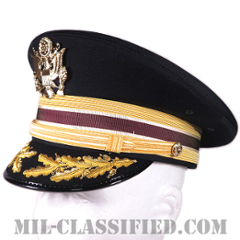 陸軍将校（佐官衛生科）用制帽（Service Cap, Field Grade Officer）7 1/4（58cm）[サービスユニフォーム（ASU）用制帽/帽章付]の画像