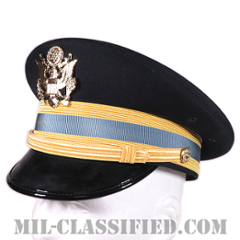 陸軍将校（尉官歩兵科）用制帽（Service Cap, Company Grade Officer）7 1/8（57cm）[サービスユニフォーム（ASU）用制帽/帽章付]の画像