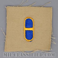 飛行士官（空軍准尉）（Flight Officer (Warrant Officer)）[カラー/カーキ生地/階級章（1942-1945）/1点物]の画像