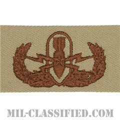 Explosive Ordnance Disposal (EOD), Senior [デザート/生地テープパッチ]の画像