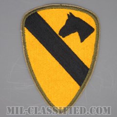 第1騎兵師団（1st Cavalry Division）[カラー/カットエッジ/パッチ/中古1点物]の画像