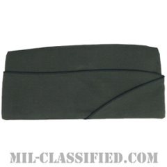 米陸軍 アーミーグリーン 下士官男性用 ギャリソンキャップ（Army Green Enlisted Man's Garrison Cap）7 1/8（57cm）[中古1点物]の画像