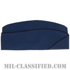 米空軍 ブルー 下士官男性用 ギャリソンキャップ（Air Force Blue Enlisted Man's Garrison Cap (Flight Cap)）7 1/8（57cm）[中古1点物]の画像