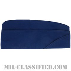 米沿岸警備隊 ブルー 男性用 ギャリソンキャップ（USCG Blue Man's Garrison Cap (Flight Cap)）7 1/8（57cm）[中古1点物]の画像