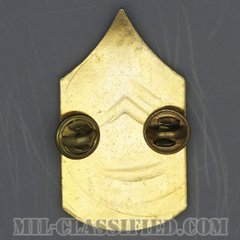 曹長（Master Sergeant (MSG)）[カラー/キャップ（ヘルメット）用階級章/1950s/バッジ/中古1点物]画像