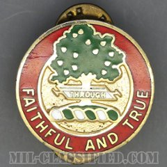 第5野戦砲兵連隊（5th Field Artillery Regiment）[カラー/クレスト（Crest・DUI・DI）バッジ/中古1点物]の画像