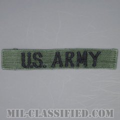 U.S.ARMY [サブデュード/コットンテープ/ネームテープ/パッチ/中古1点物]の画像