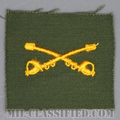 騎兵科章（Cavalry Branch Insignia）[カラー/兵科章/パッチ/1点物]の画像