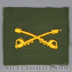 騎兵科章（Cavalry Branch Insignia）[カラー/兵科章/パッチ/1点物]の画像