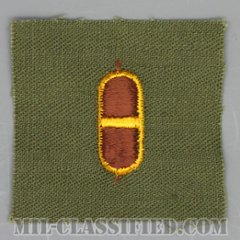 下級准尉（Warrant Officer Junior Grade）[カラー/HBT生地/階級章（1941-1956）/パッチ]の画像