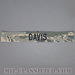 DAVIS [ABU/ブルー刺繍/空軍ネームテープ/生地テープパッチ]の画像