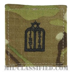 ユダヤ教従軍牧師章（Chaplain Badge, Jewish）[OCP（7C）/ベルクロ付パッチ]の画像