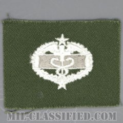 戦闘医療章 (サード)（Combat Medical Badge (CMB), Third Award）[カラー/パッチ/1点物]の画像