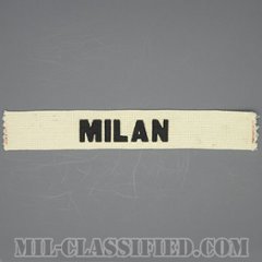 MILAN [カラー/プリント/ネームテープ/パッチ/1点物]の画像